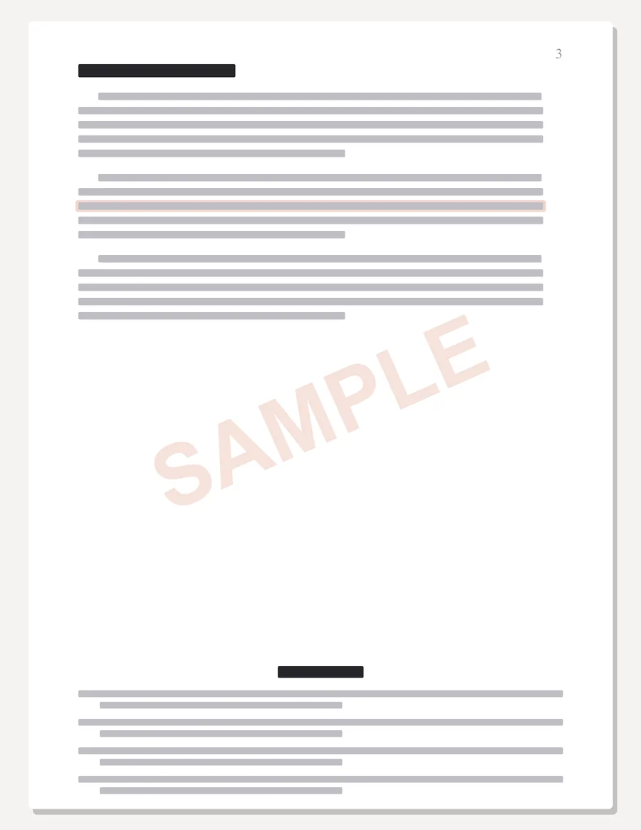 University of Phoenix sample paper preview, body page with in-text citations and an APA references list